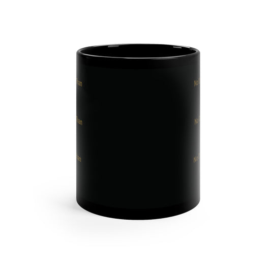 No One Greater Than Statement Mug (Black & Gold)
