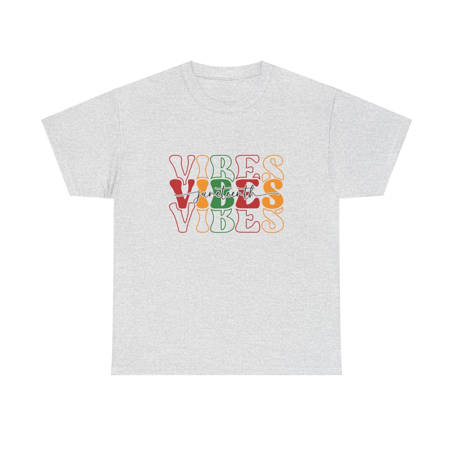 "Juneteenth Vibes" | Unisex Heavy Cotton Tee - RTS Gifts Emporium