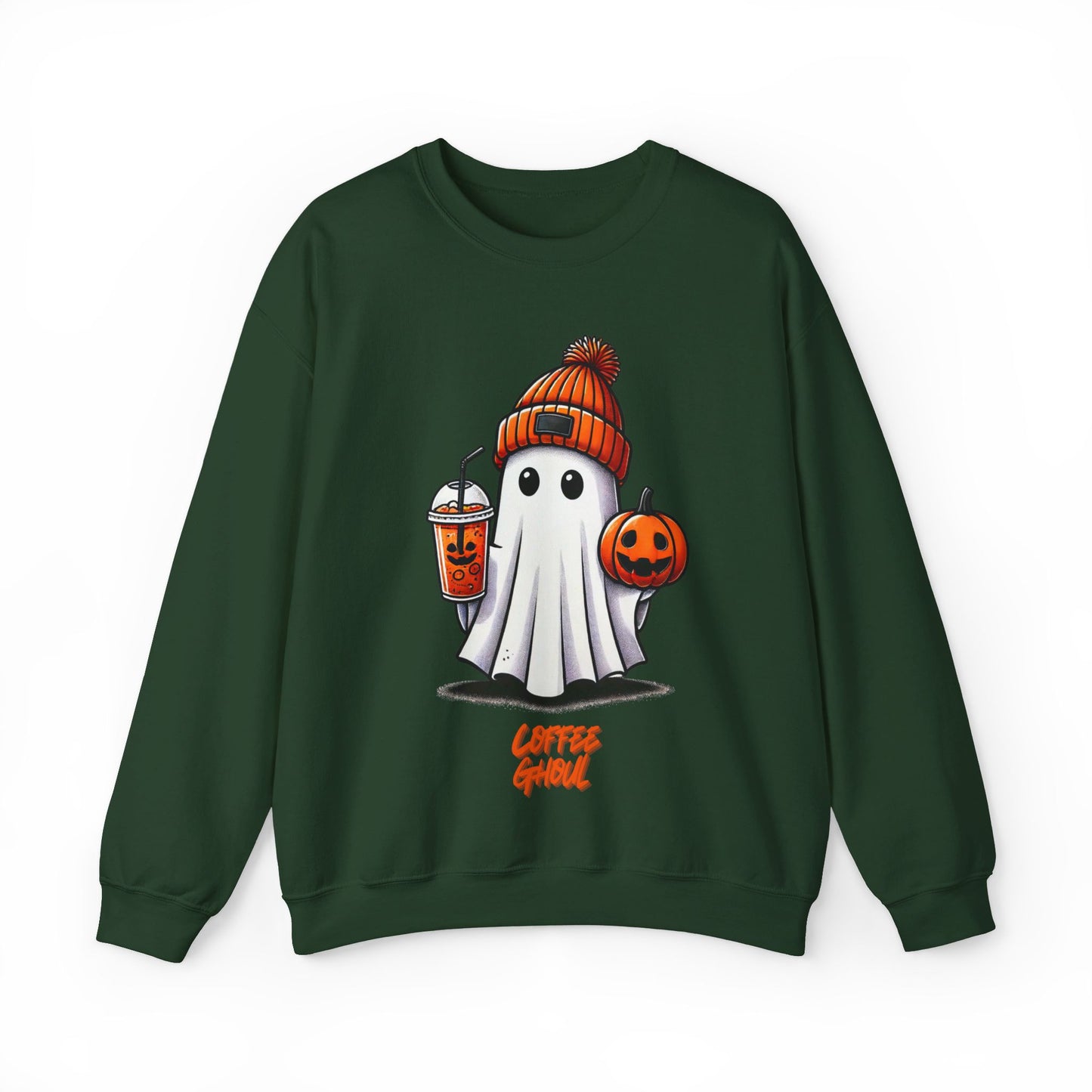 "Coffee Ghoul" | Unisex Heavy Blend™ Crewneck Sweatshirt