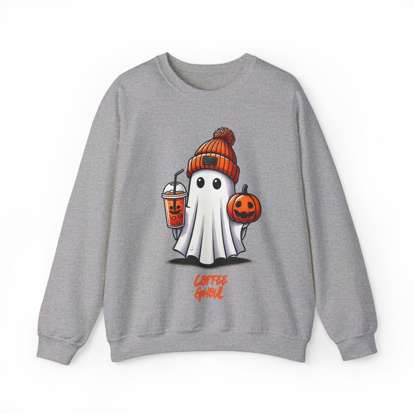 "Coffee Ghoul" | Unisex Heavy Blend™ Crewneck Sweatshirt