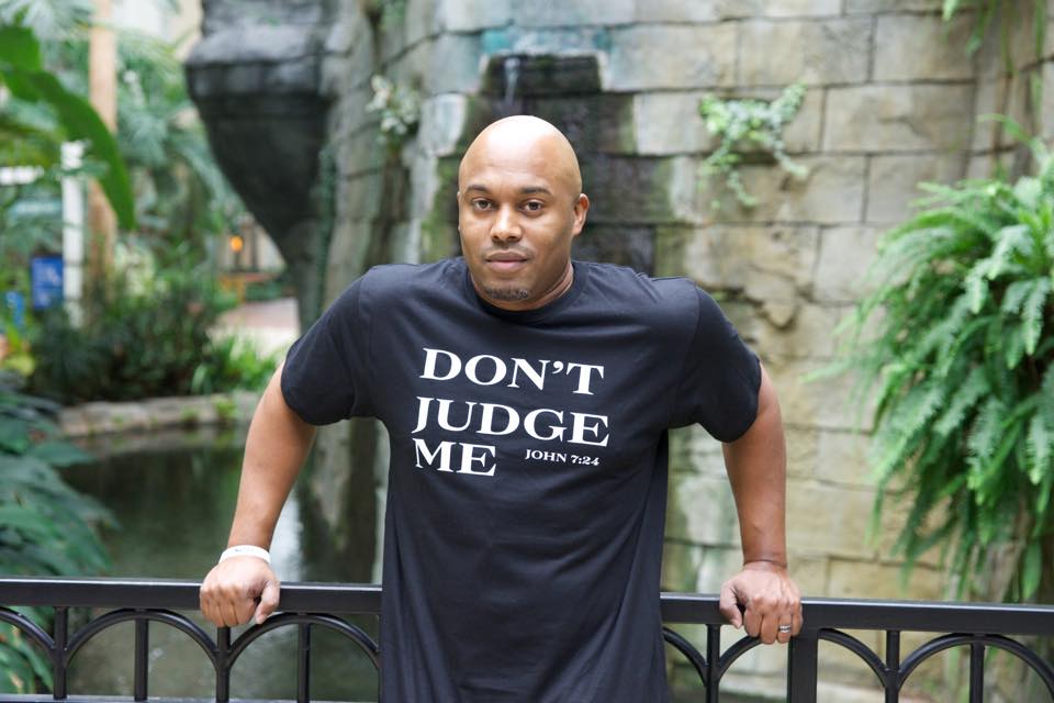 Men's Don’t Judge Me Inspirational T-Shirt