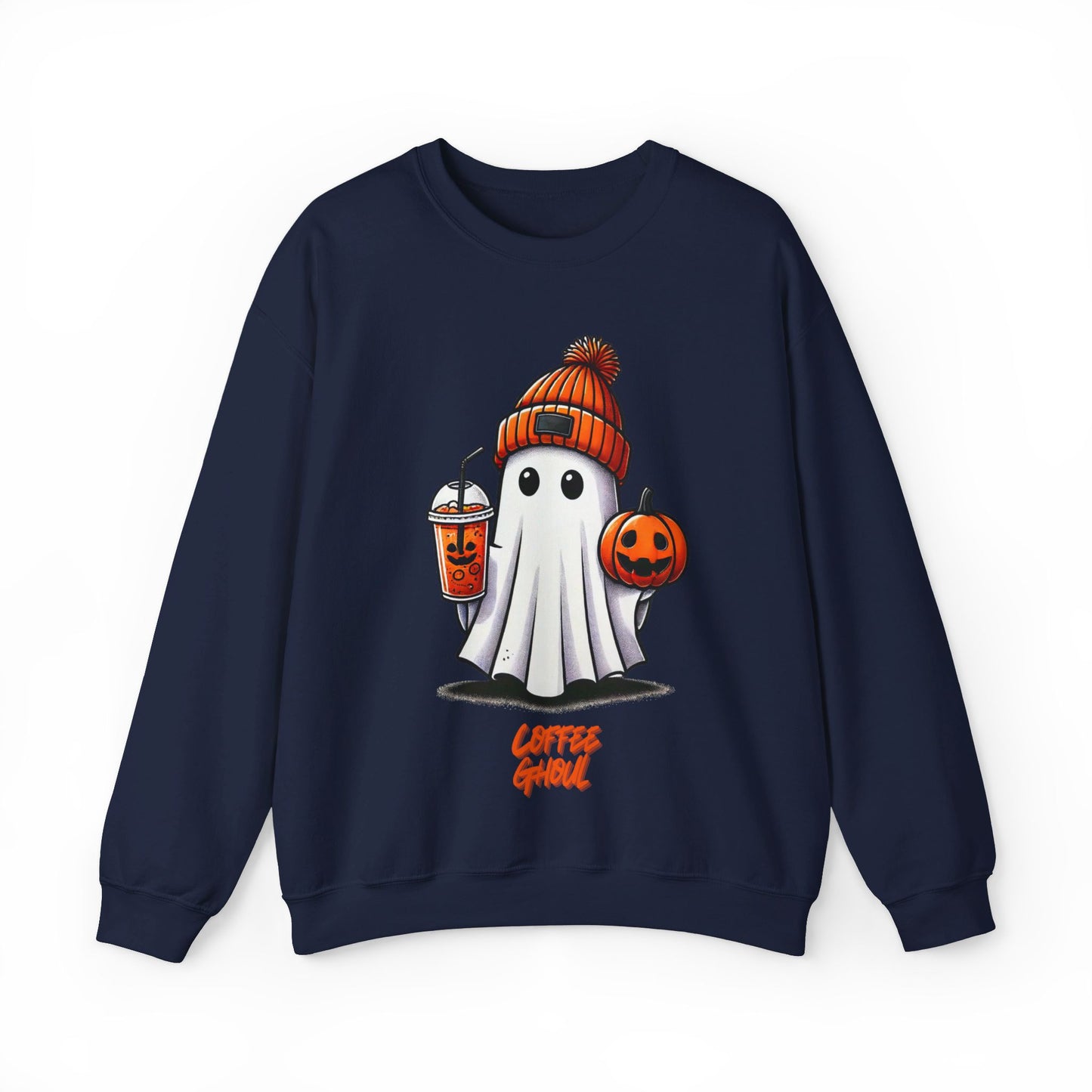 "Coffee Ghoul" | Unisex Heavy Blend™ Crewneck Sweatshirt