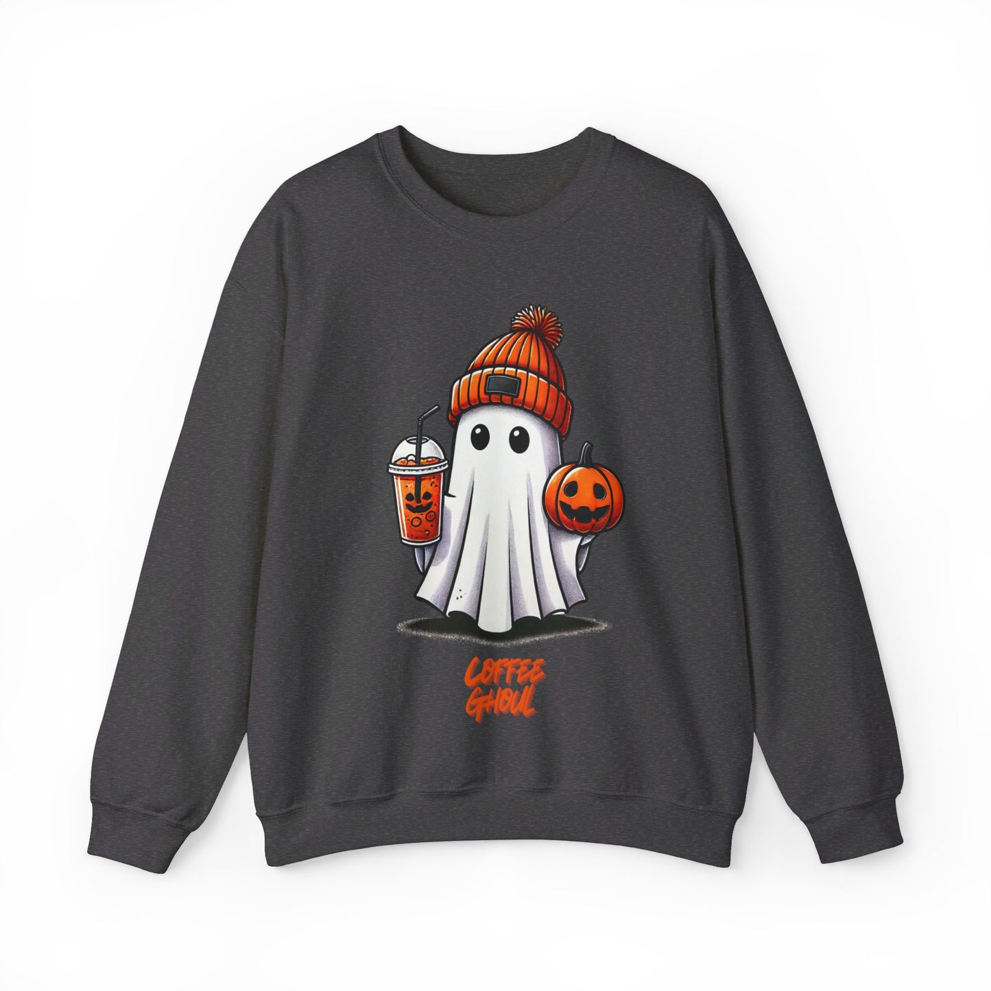 "Coffee Ghoul" | Unisex Heavy Blend™ Crewneck Sweatshirt