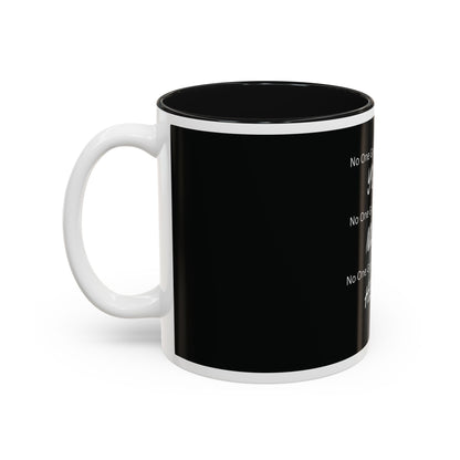 No One Greater Than Statement Mug (Black & White)