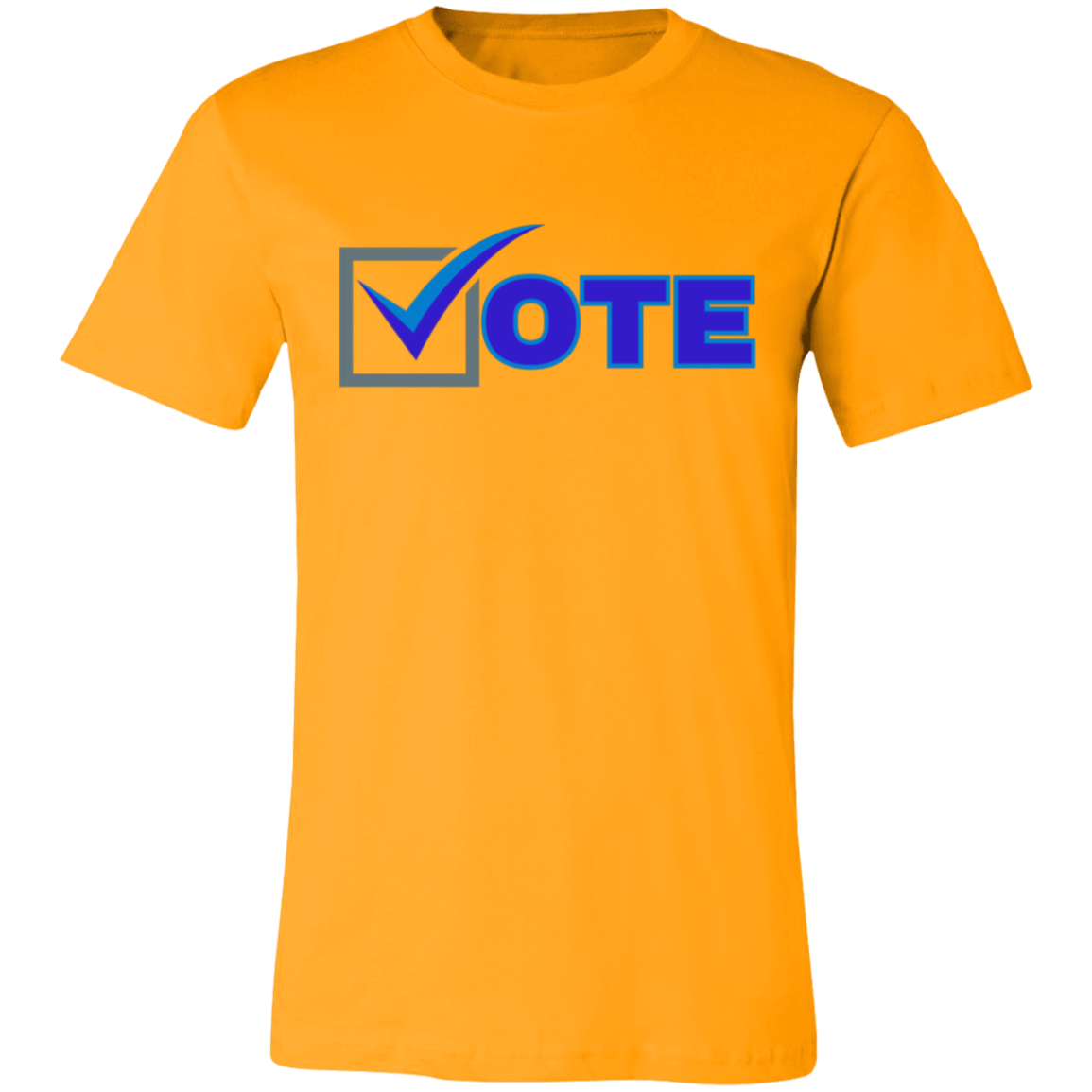 "VOTE" Blue Letter | Unisex Jersey T-Shirt