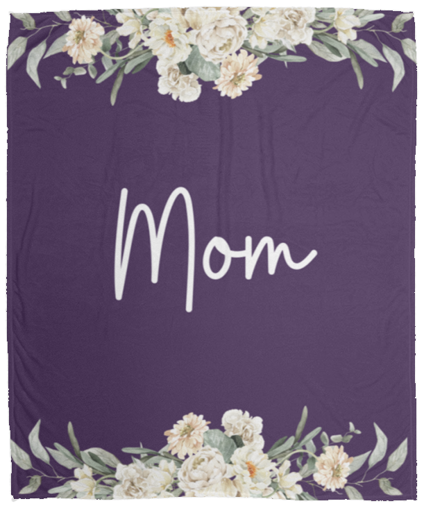 "Mom's Flower Blanket" (No Message) | Mother's Day Gift