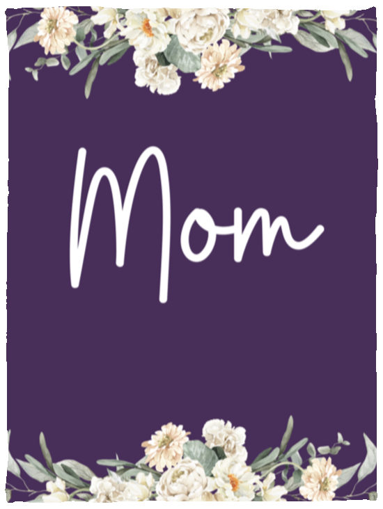 "Mom's Flower Blanket" (No Message) | Mother's Day Gift