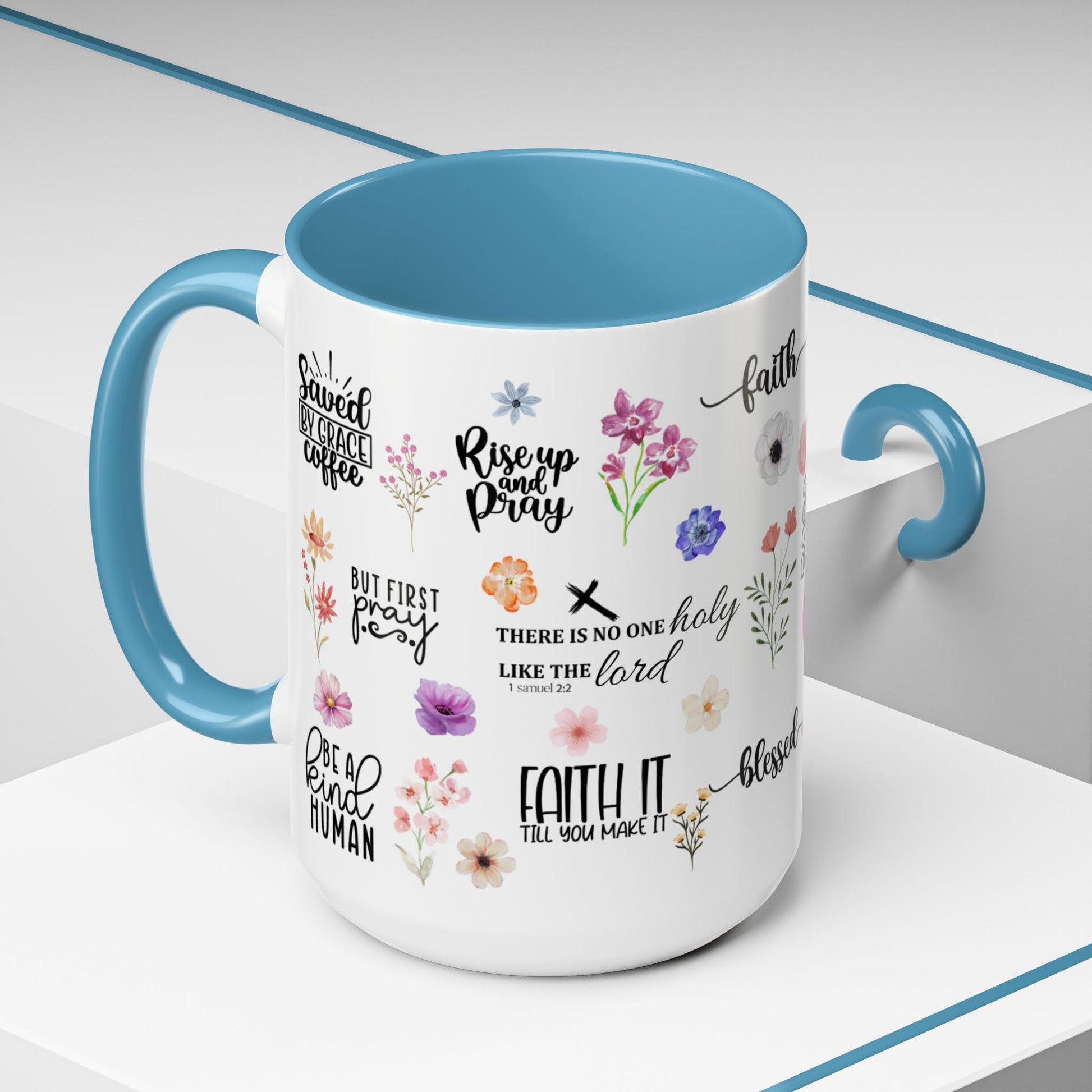 Bible Verse Affirmations Mug – Faith-Filled Inspiration for Every Sip ☕🙏 - RTS Gifts Emporium