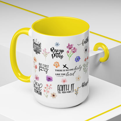Bible Verse Affirmations Mug – Faith-Filled Inspiration for Every Sip ☕🙏 - RTS Gifts Emporium