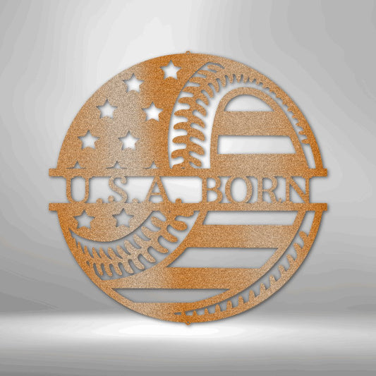 America\'s Pastime - Metal Sign - RTS Gifts Emporium