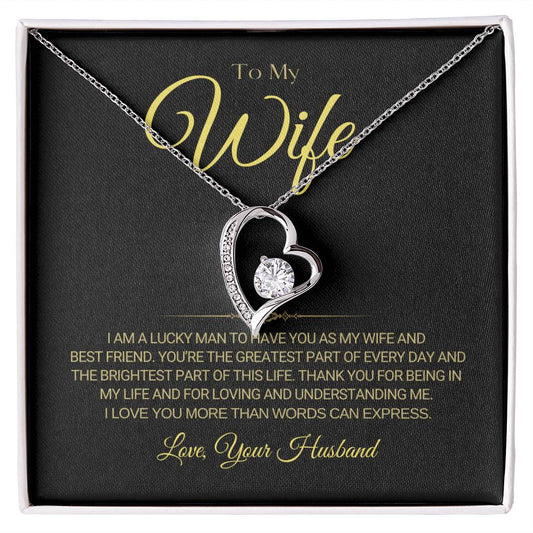 To My Wife - Forever Love Necklace - RTS Gifts Emporium