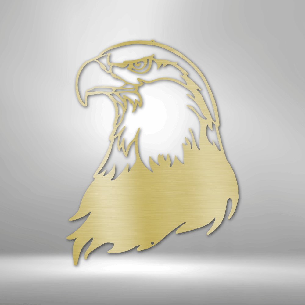 Bald Eagle Head - Steel Sign - RTS Gifts Emporium