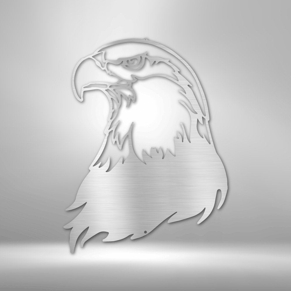 Bald Eagle Head - Steel Sign - RTS Gifts Emporium