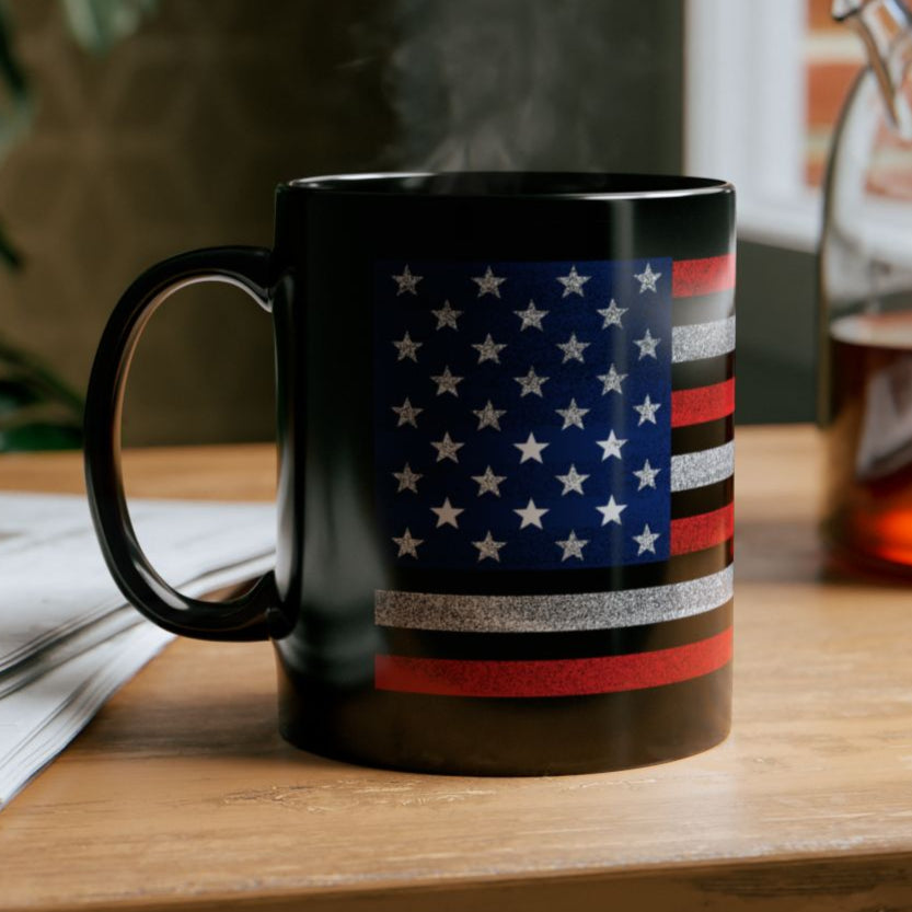 "Stars, Stripes & Supersonic Sips" – Patriotic Jet Mug (11oz, 15oz)