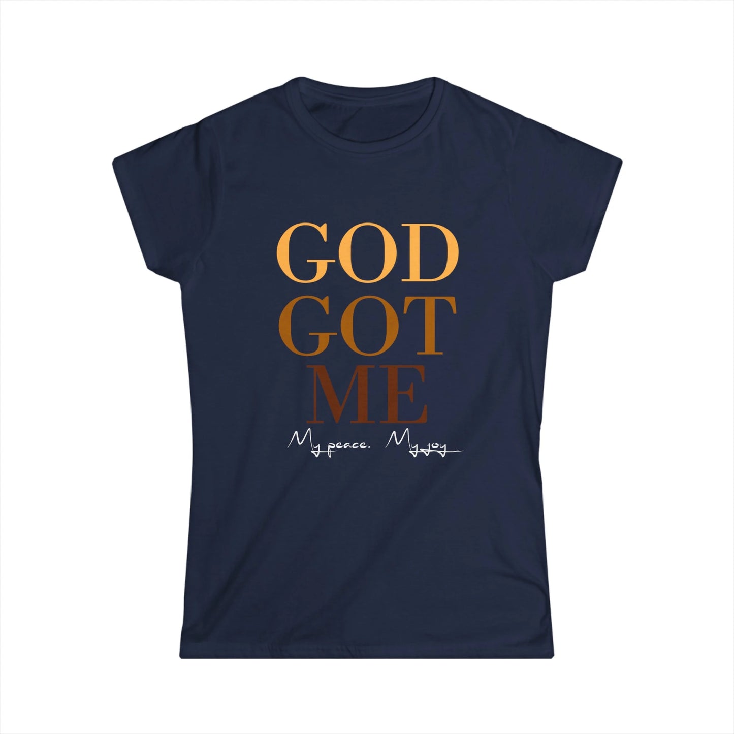 "God Got Me" | Women's Softstyle Tee