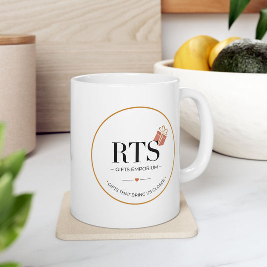 RTS Gifts Emporium White Mug, 11oz