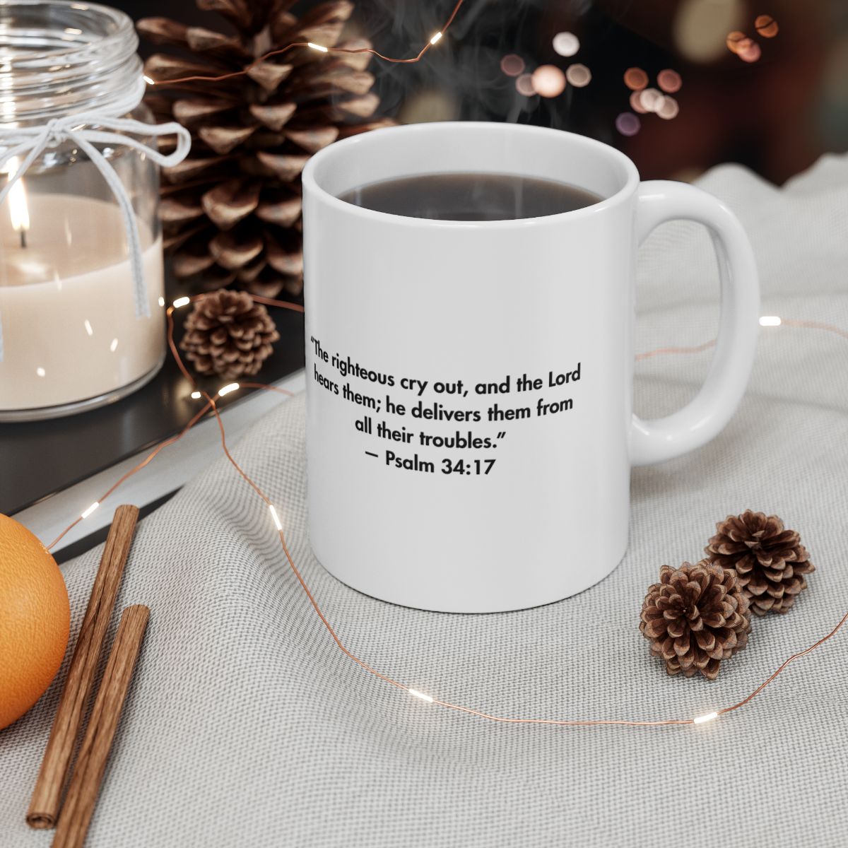 "Blessed and Thankful" Ceramic Mug, (11oz, 15oz) - RTS Gifts Emporium
