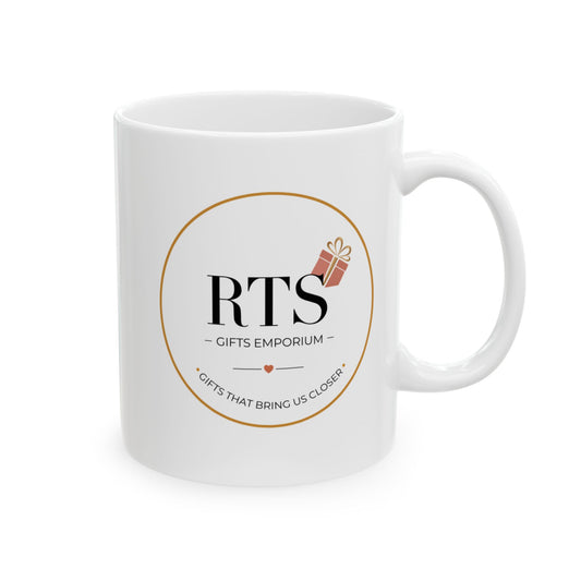 RTS Gifts Emporium White Mug, 11oz