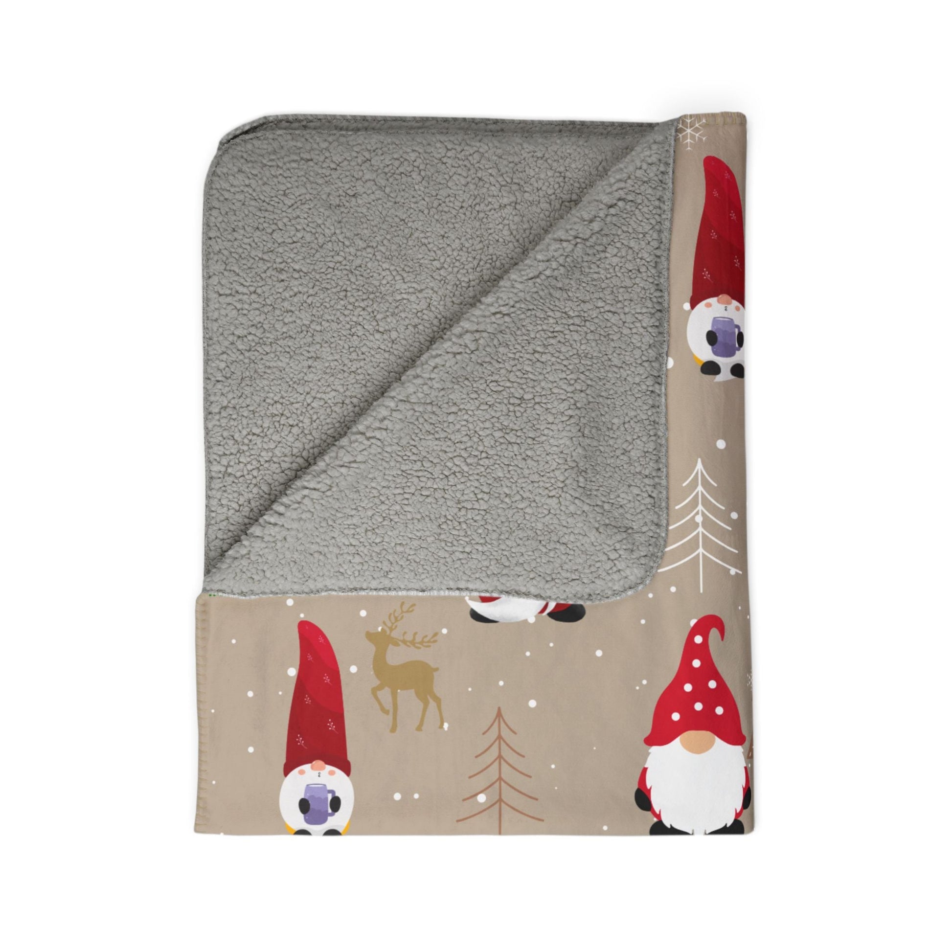 "Christmas Holiday" | Fleece Sherpa Blanket - RTS Gifts Emporium