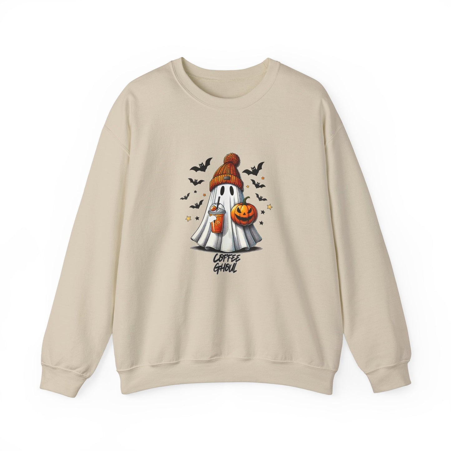 "Coffee Ghoul" | Unisex Heavy Blend™ Crewneck Sweatshirt - RTS Gifts Emporium