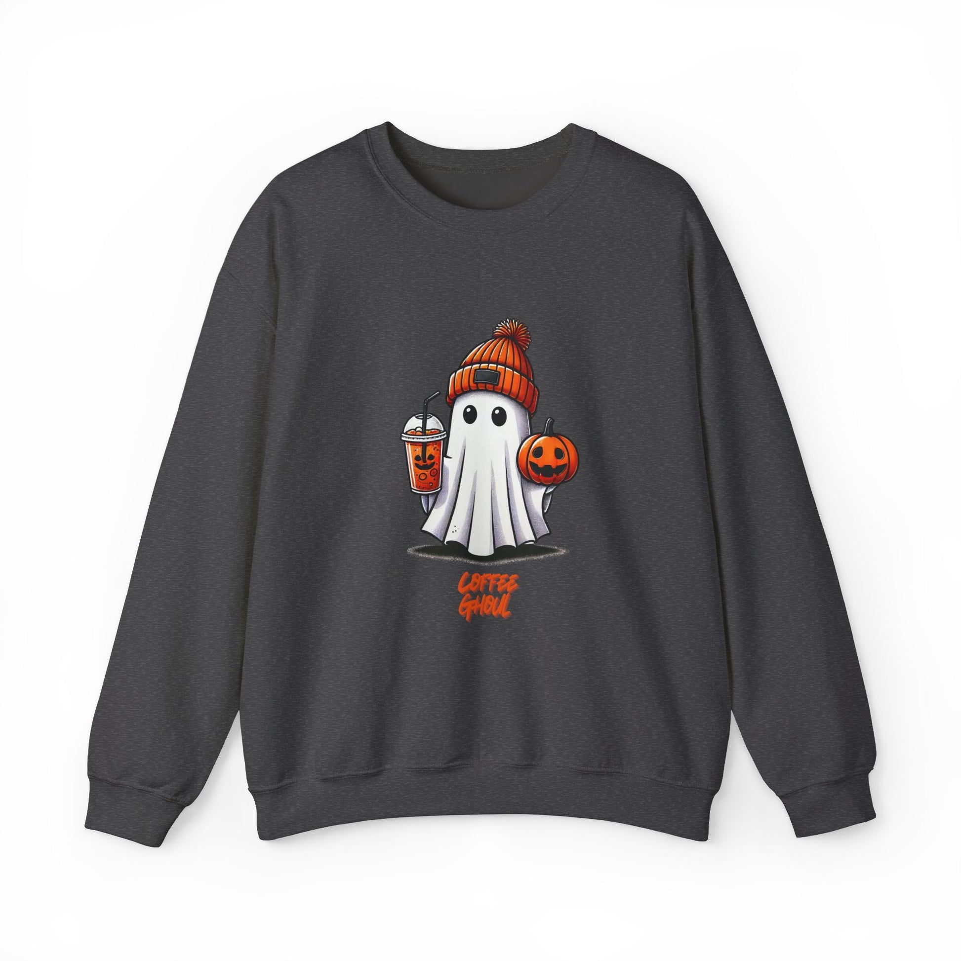 "Coffee Ghoul" | Unisex Heavy Blend™ Crewneck Sweatshirt - RTS Gifts Emporium