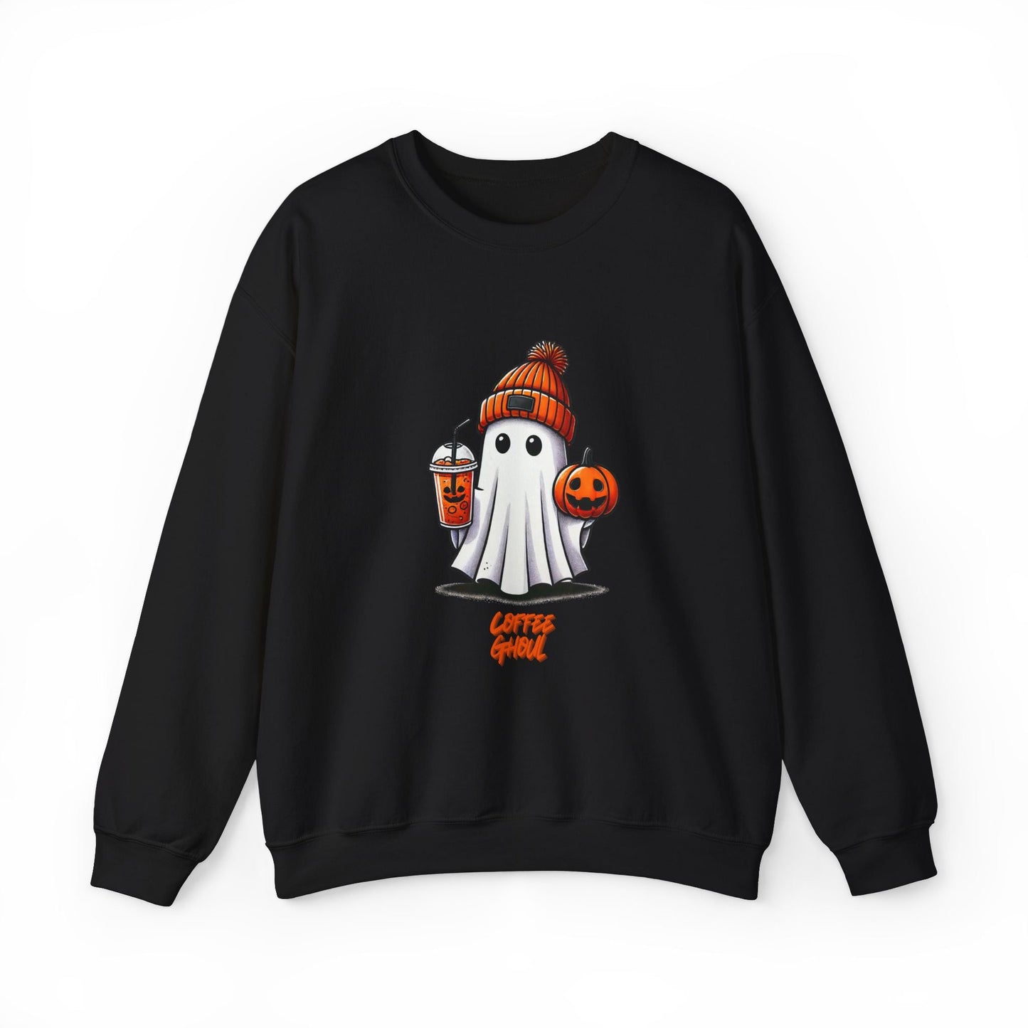 "Coffee Ghoul" | Unisex Heavy Blend™ Crewneck Sweatshirt - RTS Gifts Emporium