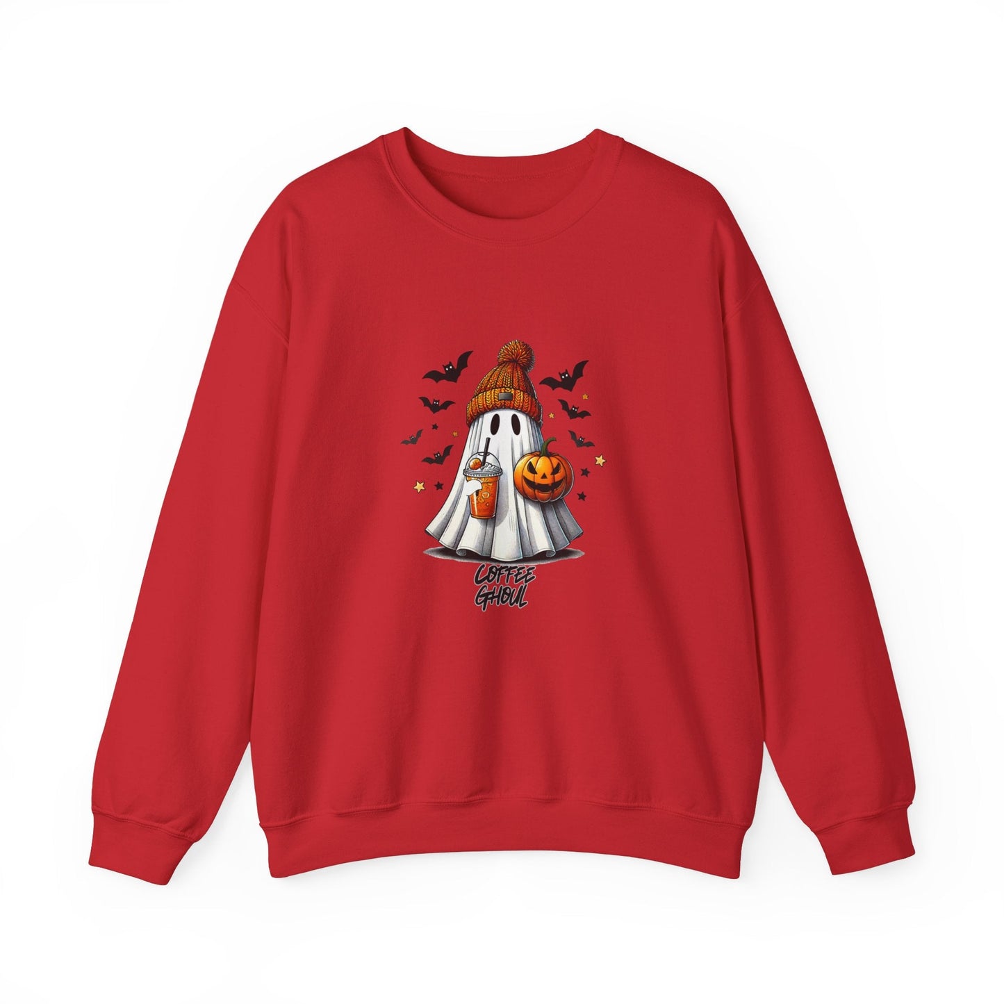 "Coffee Ghoul" | Unisex Heavy Blend™ Crewneck Sweatshirt - RTS Gifts Emporium