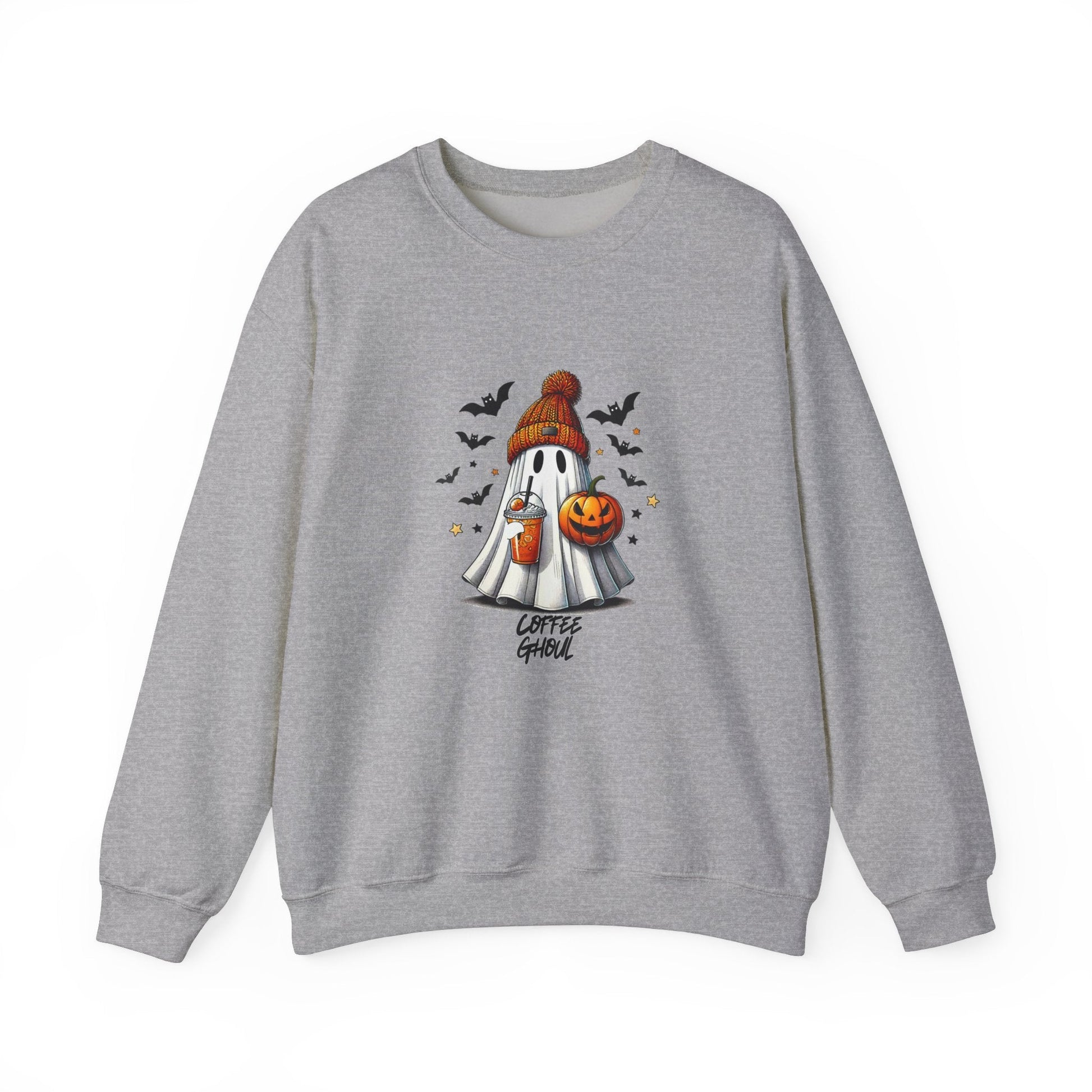 "Coffee Ghoul" | Unisex Heavy Blend™ Crewneck Sweatshirt - RTS Gifts Emporium