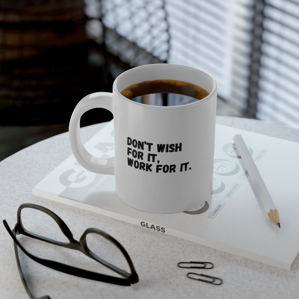 "Don't Wish For It" | Jumbo Mug, 20oz - RTS Gifts Emporium