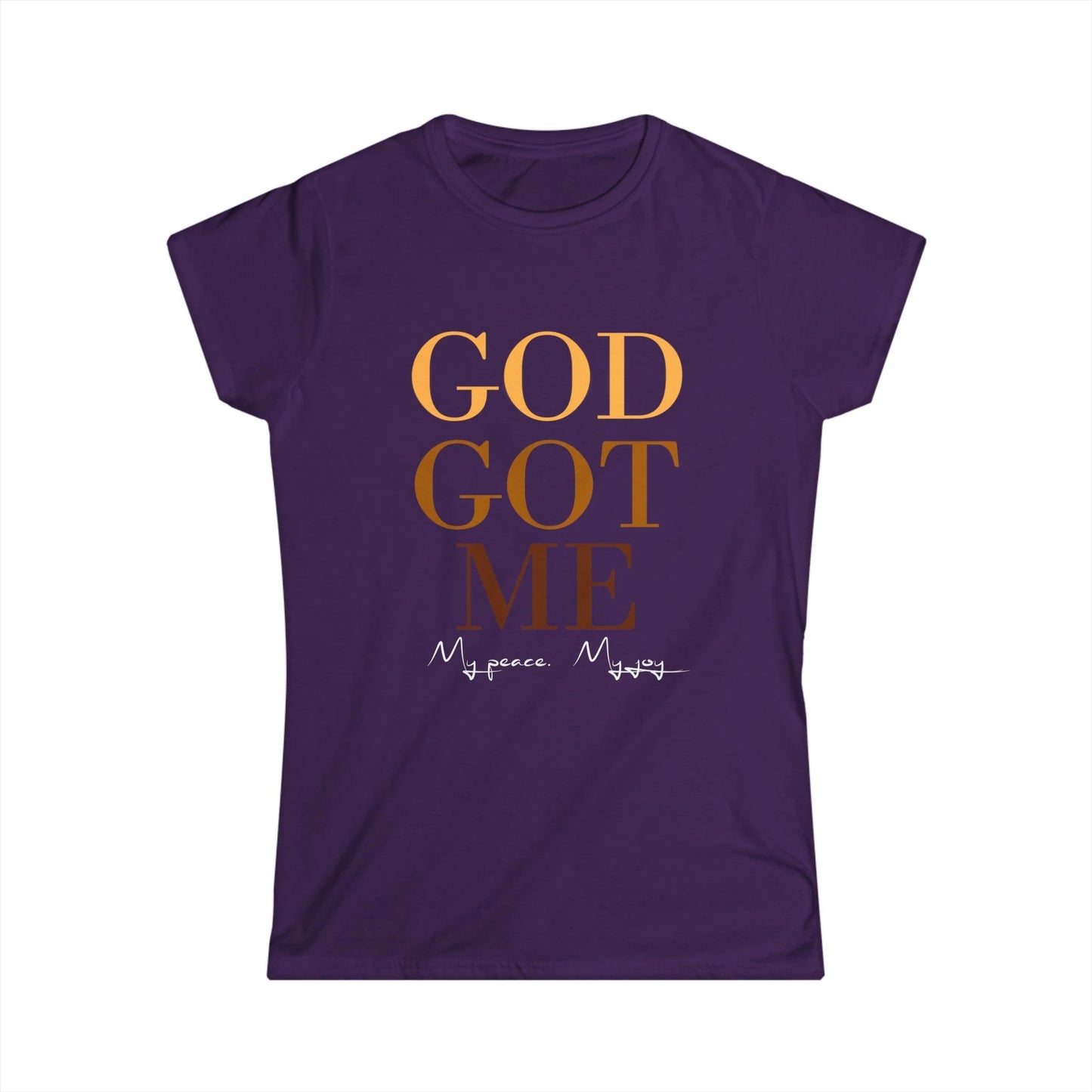 "God Got Me" | Women's Softstyle Tee - RTS Gifts Emporium