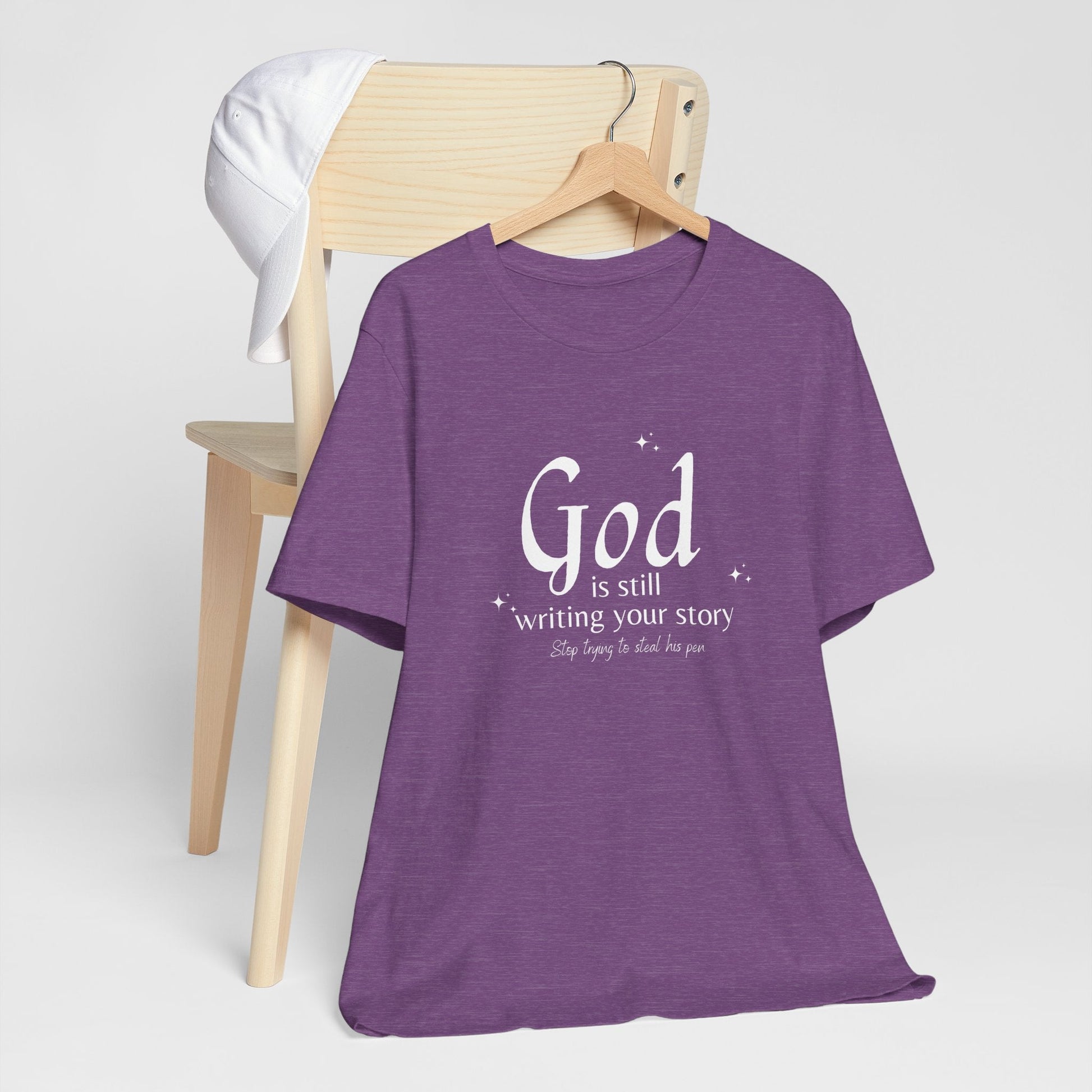 "God Is Still Writing | Unisex Jersey Short Sleeve Tee - RTS Gifts Emporium