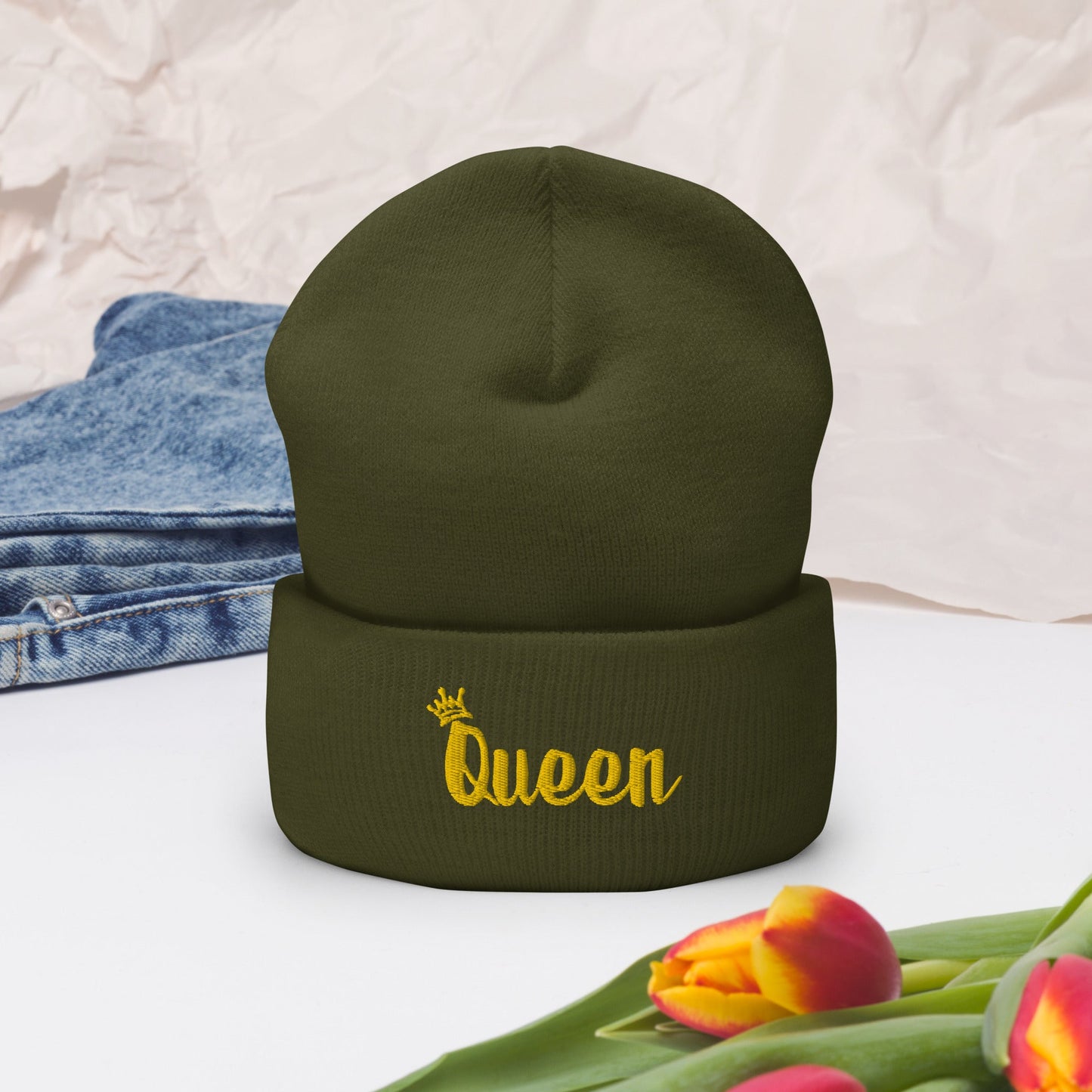 "King" / "Queen" | Cuffed Beanie - RTS Gifts Emporium