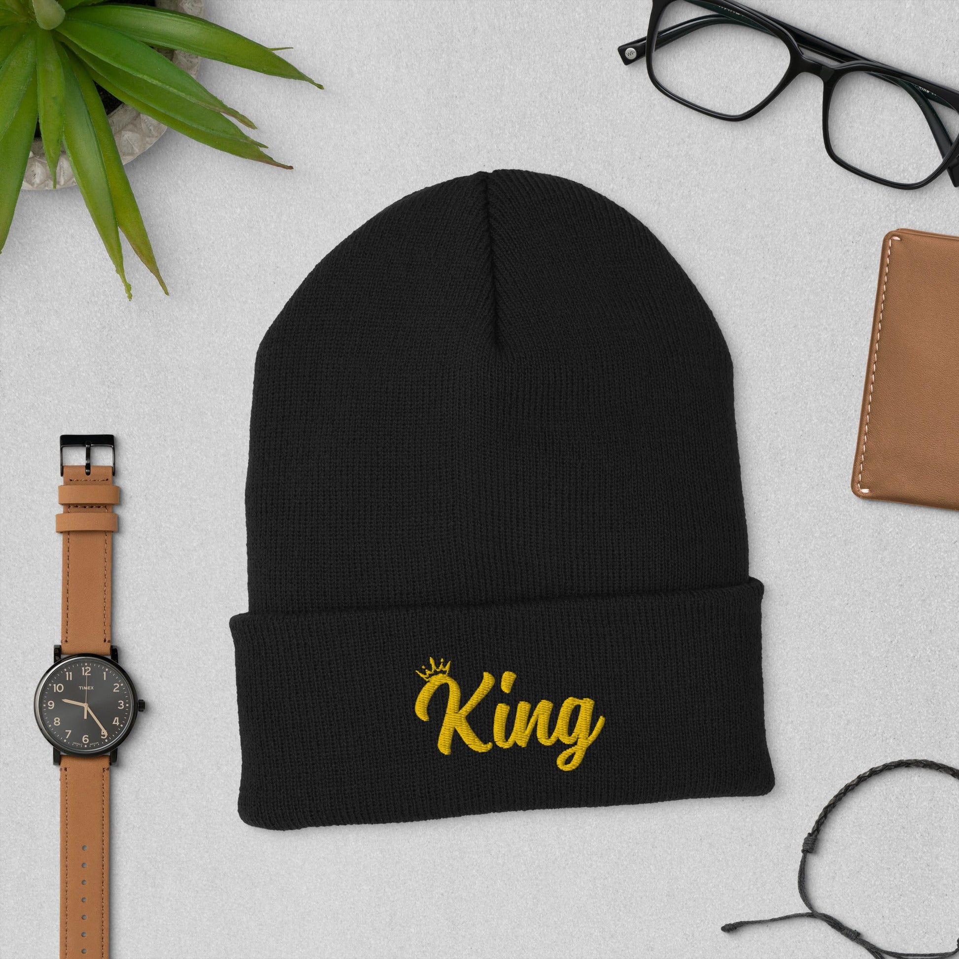 "King" / "Queen" | Cuffed Beanie - RTS Gifts Emporium