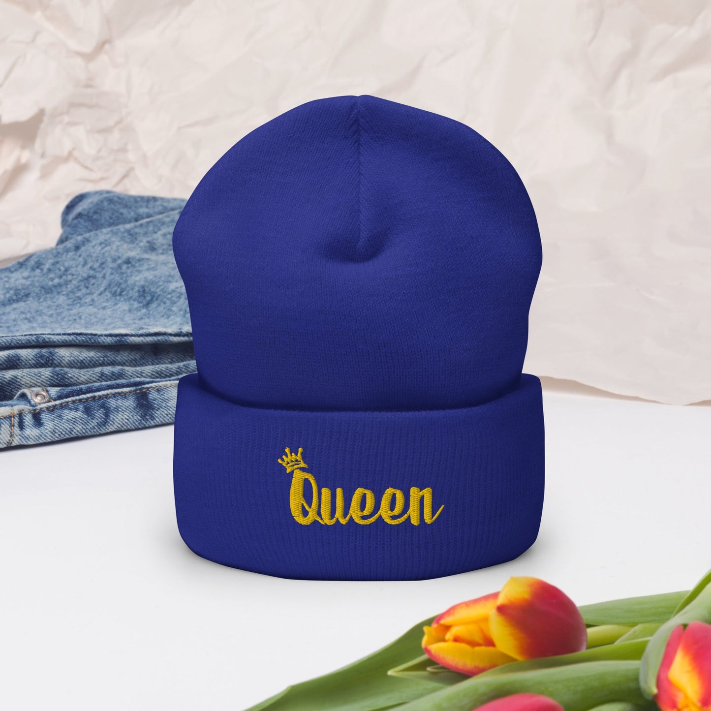 "King" / "Queen" | Cuffed Beanie - RTS Gifts Emporium