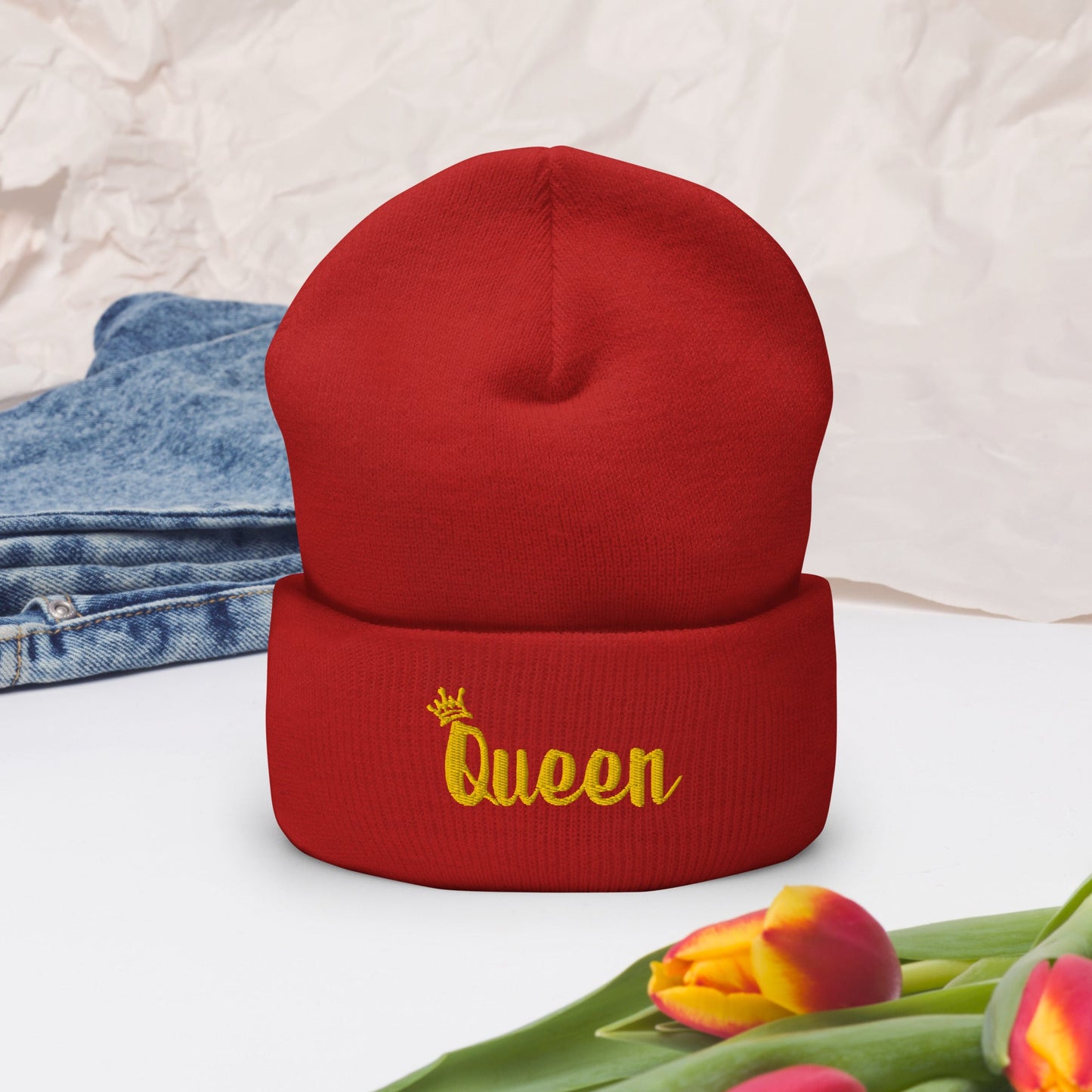 "King" / "Queen" | Cuffed Beanie - RTS Gifts Emporium