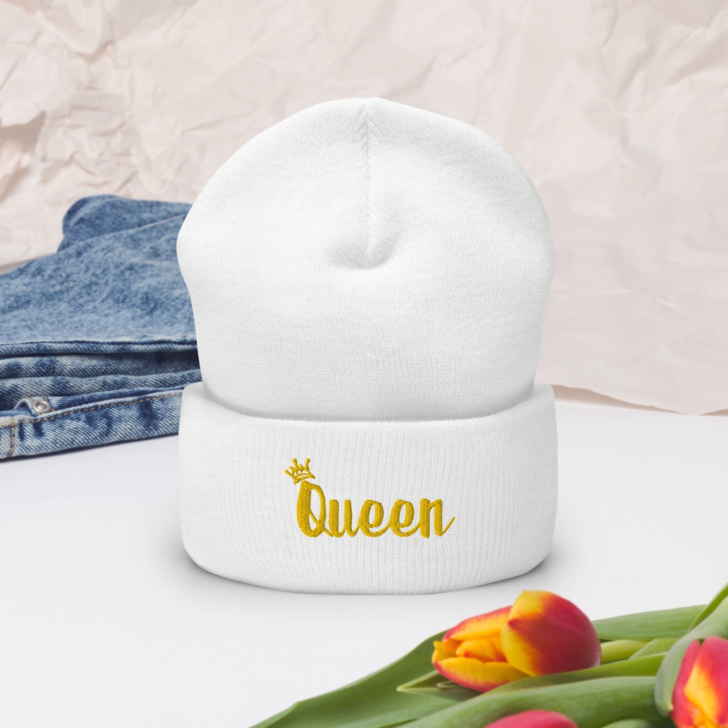 "King" / "Queen" | Cuffed Beanie - RTS Gifts Emporium