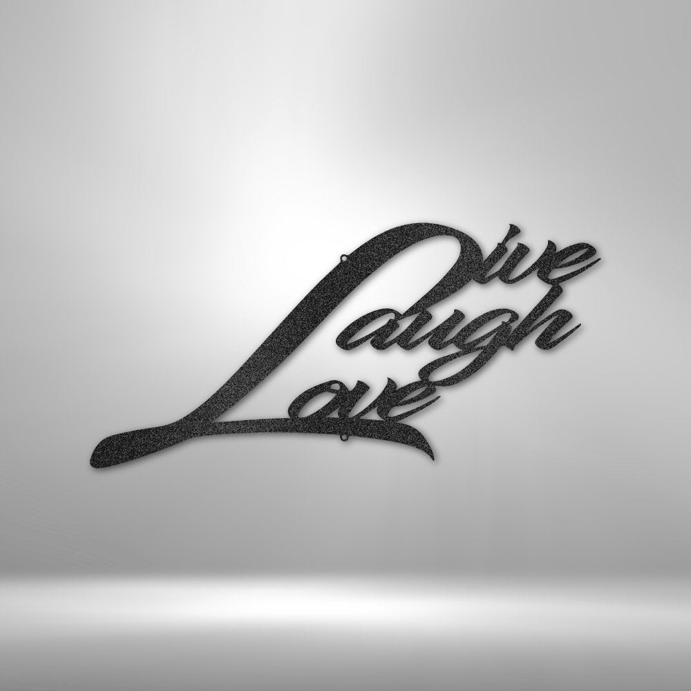 Live Laugh Love - Steel Sign - RTS Gifts Emporium