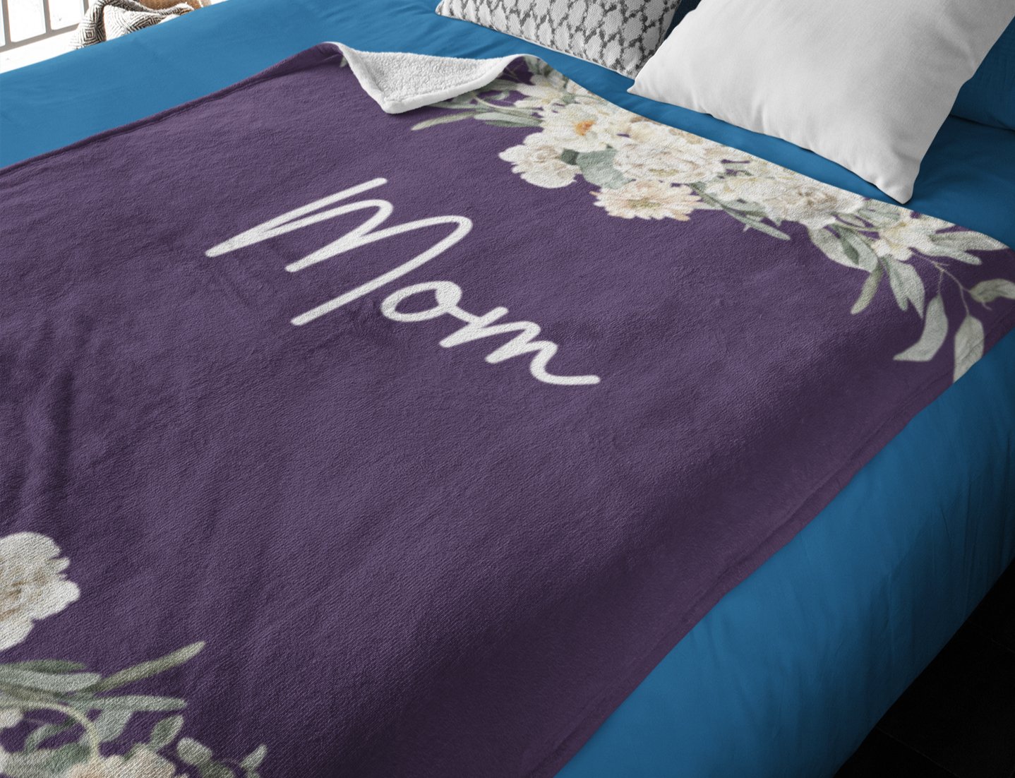 "Mom's Flower Blanket" (No Message) | Mother's Day Gift - RTS Gifts Emporium