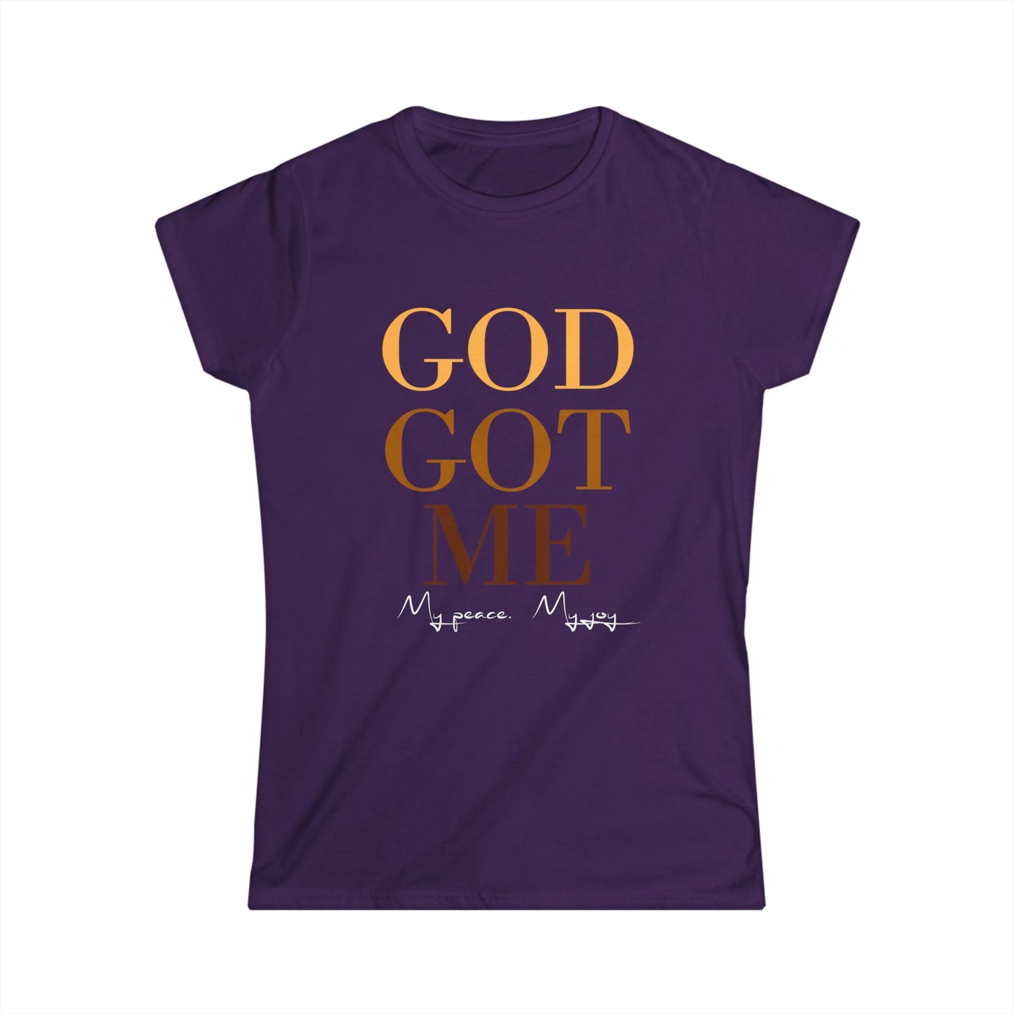 "God Got Me" | Women's Softstyle Tee