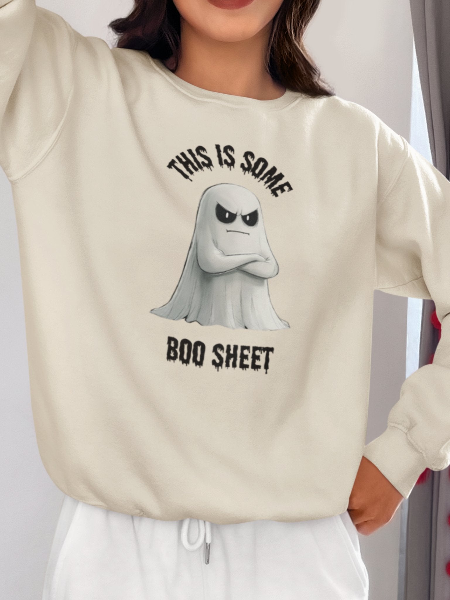 "This Is Some Boo Sheet" | Unisex Heavy Blend™ Crewneck Sweatshirt - RTS Gifts Emporium