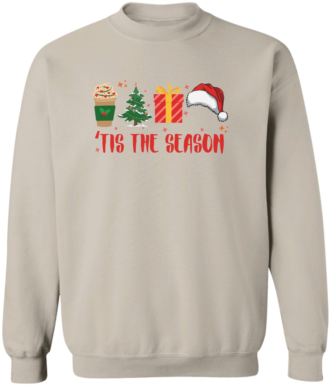 "'Tis The Season" | Crewneck Pullover Sweatshirt - RTS Gifts Emporium