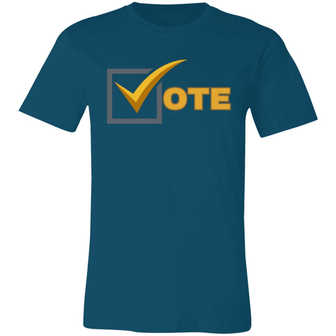 "VOTE" Gold Letter| Unisex Jersey T-Shirt - RTS Gifts Emporium