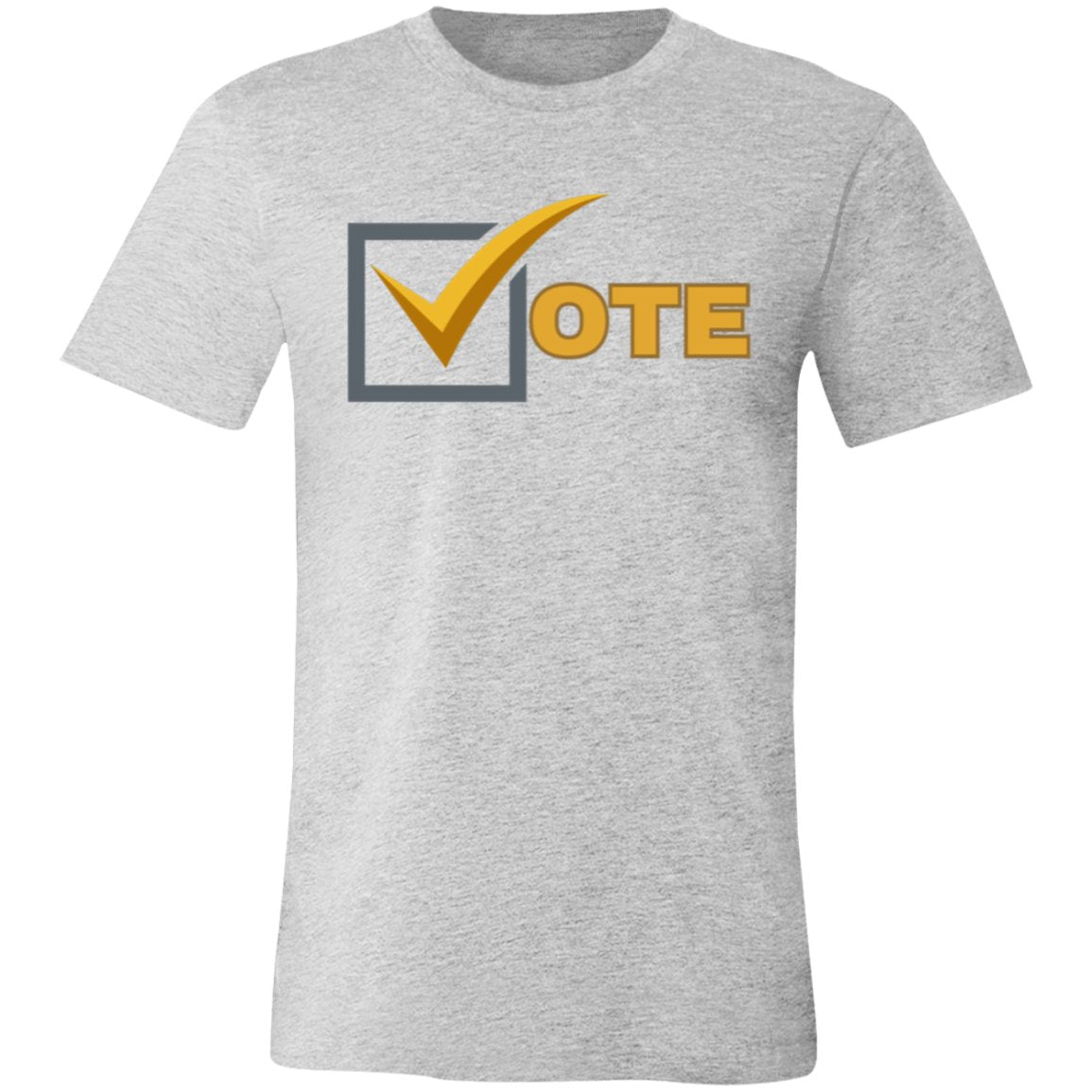 "VOTE" Gold Letter| Unisex Jersey T-Shirt - RTS Gifts Emporium