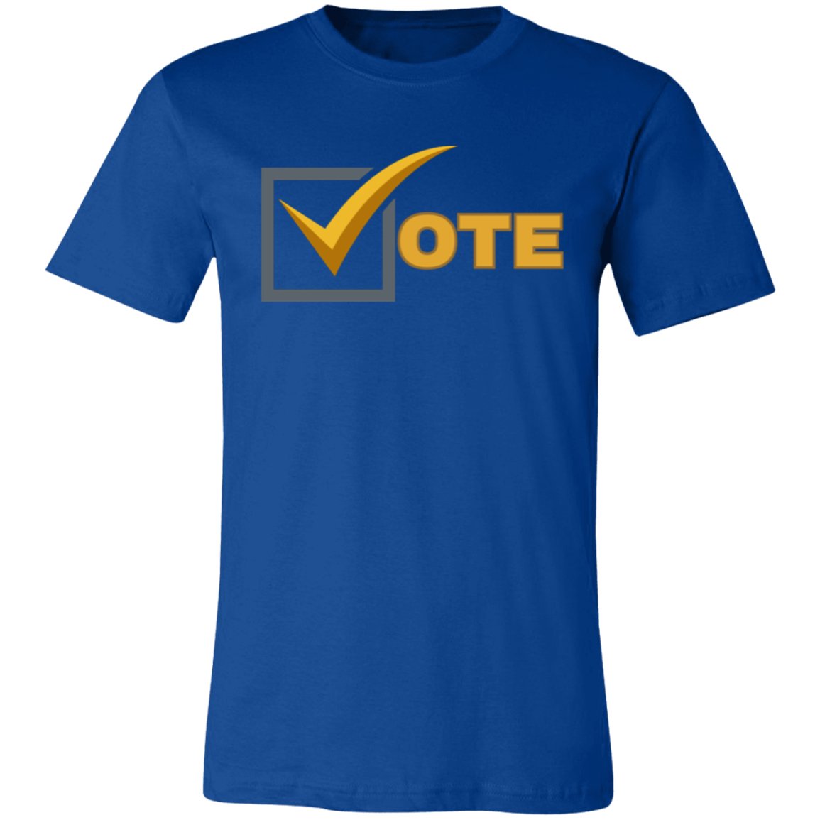 "VOTE" Gold Letter| Unisex Jersey T-Shirt - RTS Gifts Emporium