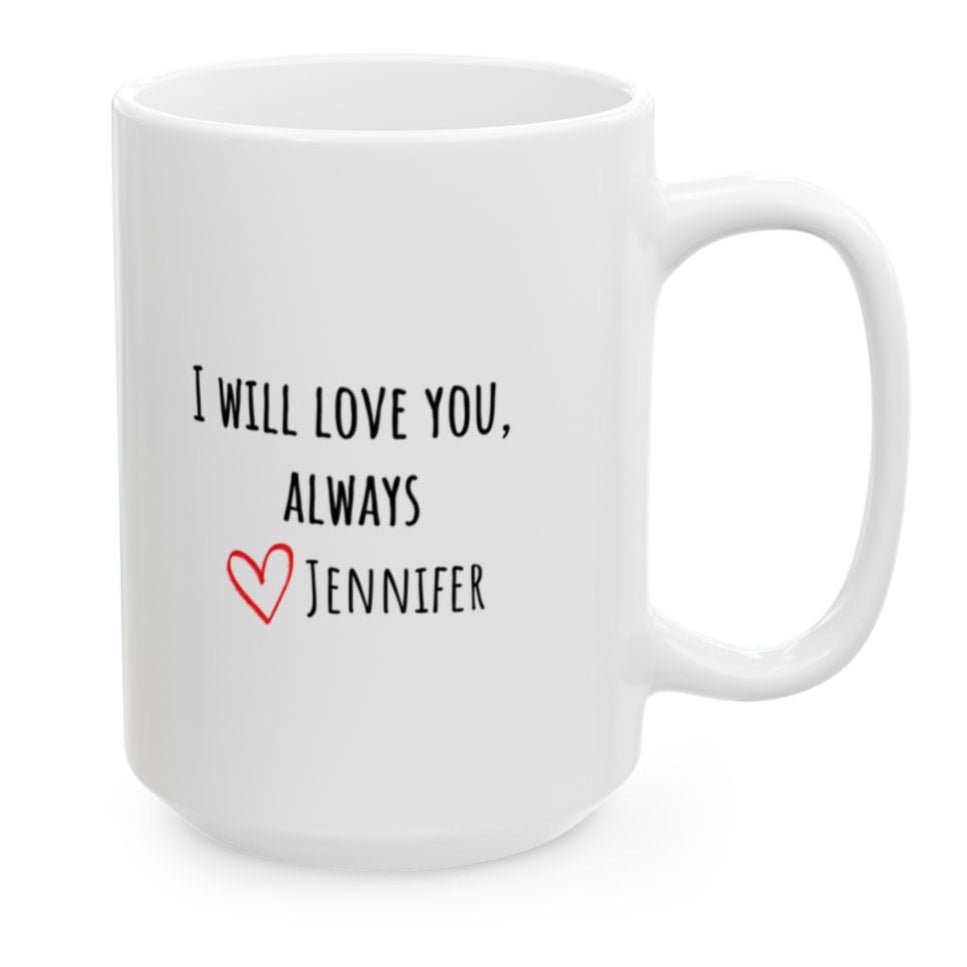 "You Are My Greatest Discovery" | Personalized Ceramic Mug, (11oz, 15oz) - RTS Gifts Emporium